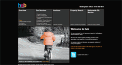 Desktop Screenshot of heb.co.uk